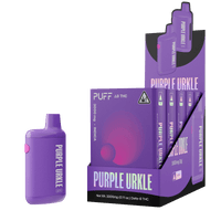 Puff Bar Delta 8 THC Purple Urkle Disposable Device with Store Packaging